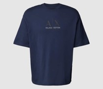Comfort Fit T-Shirt mit Label-Print