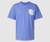 T-Shirt mit Label-Print Modell 'DOLLAR'