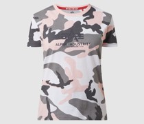 T-Shirt mit Camouflage-Muster