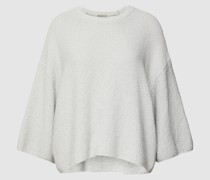 Strickpullover mit Vokuhila-Optik Modell 'NILAY'