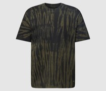 T-Shirt mit Batik-Look