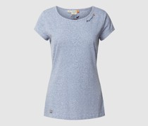 T-Shirt in Melange-Optik Modell 'Mintt'