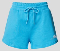 Sweatshorts mit Logo-Detail