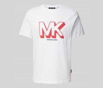 T-Shirt mit Label-Print Modell 'SKETCH MK'