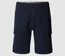 Relaxed Tapered Fit Cargoshorts mit Stretch-Anteil