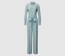 Jumpsuit mit Allover-Muster