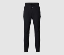 Sweatpants in unifarbenem Design Modell 'Luois'
