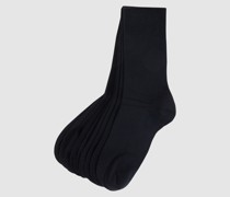 Socken mit Rippenbündchen im 9er-Pack