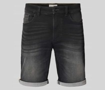 Slim Fit Jeansshorts im 5-Pocket-Design