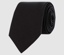 Krawatte aus Seide in unifarbenem Design (7 cm)