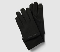 Touchscreen-Handschuhe mit Label-Detail Modell 'PERFORMANCE'