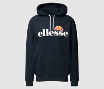 Hoodie mit Label-Print Modell 'GOTTERO'