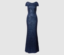 Abendkleid mit Paillettenbesatz