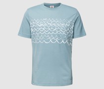 T-Shirt mit Motiv-Print Modell 'Berdan'