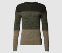 Strickpullover im Colour-Blocking-Design Modell 'PANTER'