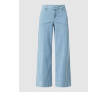 Relaxed Fit Culotte aus Denim Modell 'May'