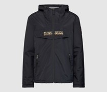 Jacke mit Label-Stitching Modell 'RAINFOREST'