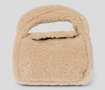 Crossbody Bag aus Teddyfell