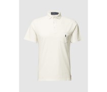 Poloshirt  mit Logo-Stitching und Brusttasche