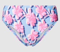 Bikini-Slip mit floralem Muster