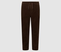 Tapered Fit Jogpants aus Cord Modell 'Linus'