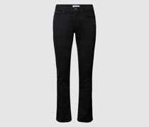 Slim Fit Jeans in unifarbenem Design Modell 'SCANTON'