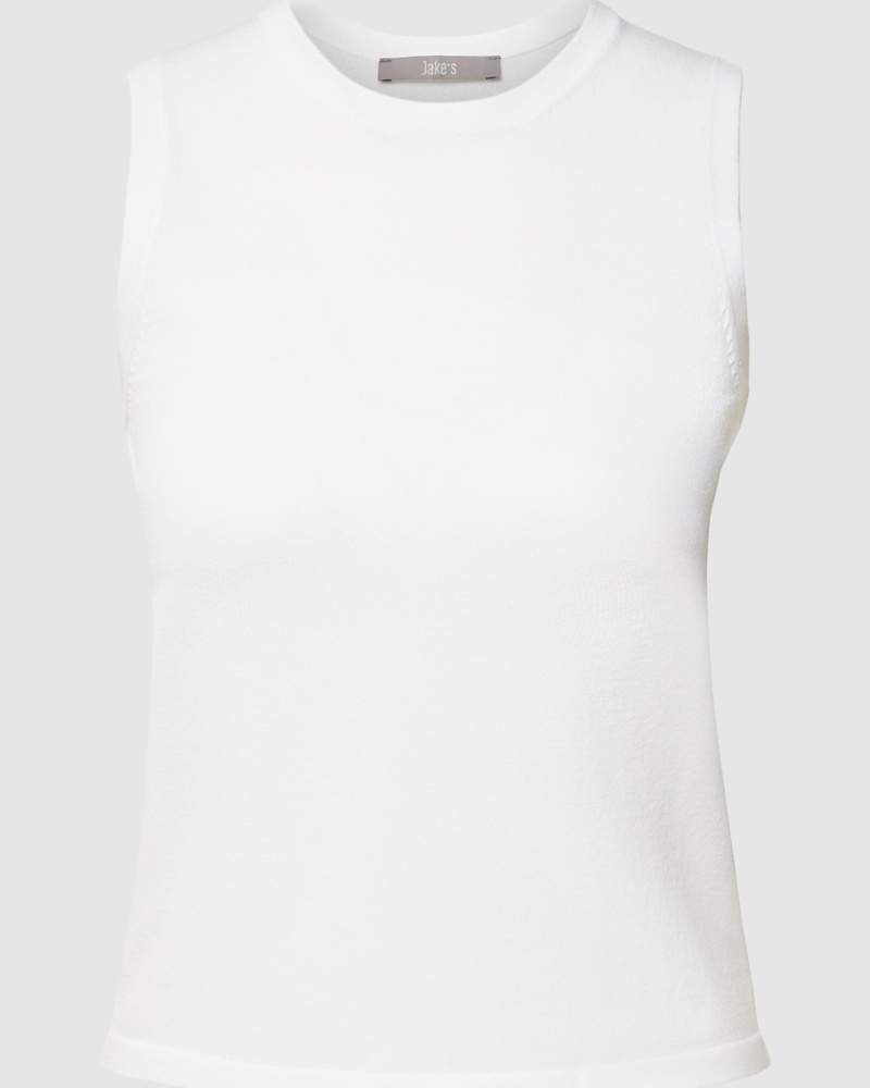 JAKE*S Damen Top mit Rundhalsausschnitt