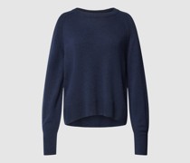 Strickpullover aus Kaschmir mit Rundhalsausschnitt