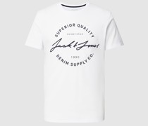 T-Shirt mit Rundhalsausschnitt Modell 'ACE'