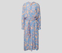 Maxikleid mit floralem Muster