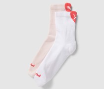 Socken mit Label-Details im 2er-Pack