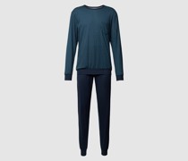 Pyjama mit Allover-Muster