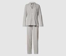 Pyjama aus Baumwoll-Modal-Mix