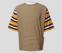 Oversized T-Shirt mit Streifenmuster