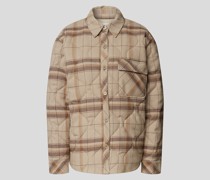 Jacke mit Karomuster