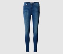 Skinny Fit Jeans im 5-Pocket-Design Modell 'NORA'
