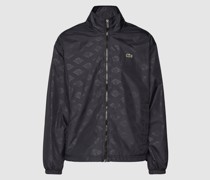 Windbreaker mit Label-Detail