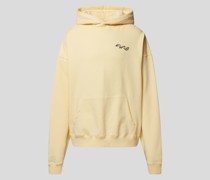 Oversized Hoodie mit Statement-Prints