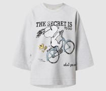 Sweatshirt mit Peanuts®-Print