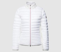 Steppjacke mit Label-Patch