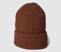 Beanie mit breitem Umschlag