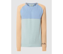 Sweatshirt im Colour-Blocking-Design
