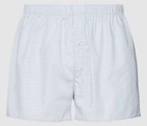 Boxershorts mit Karomuster Modell 'Fancy Woven Boxer'