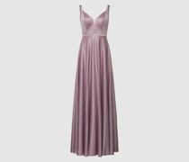 Abendkleid mit Herz-Ausschnitt