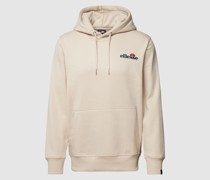 Hoodie mit Label-Print Modell 'Olevano'