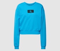 Sweatshirt mit Label-Print Modell 'CK 1996'