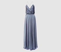 Abendkleid mit V-Ausschnitt