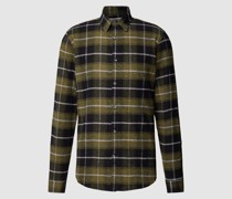 Slim Fit Freizeithemd mit Karomuster