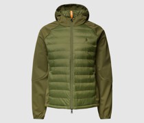 Steppjacke mit Label-Stitching Modell 'THOR'