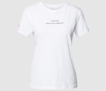 T-Shirt mit Statement-Print
